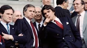 Michel Hidalgo et Bernard Tapie