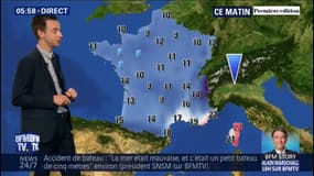 Temps mitigé et températures fraîches ce mardi matin sur l'Hexagone