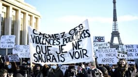 Manifestation contre la proposition de loi "sécurité globale", le 21 novembre 2020 à Paris