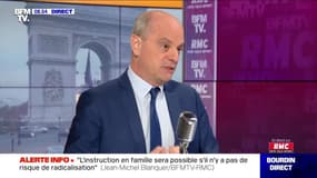 Jean-Michel Blanquer face à Jean-Jacques Bourdin en direct - 08/12