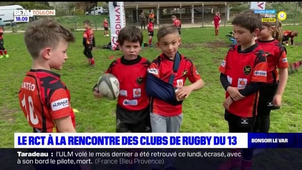 Rugby: le RC Toulon à la rencontre des jeunes licenciés des Bouches-du-Rhône