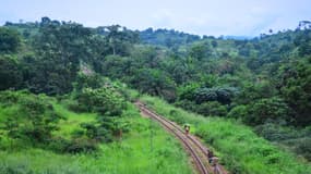 La ligne de fer "Congo-Océan" est toujours en fonctionnement.