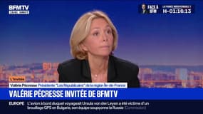 "Ce n'est pas un budget de droite", regrette Valérie Pécresse, présidente LR de la région Île-de-France