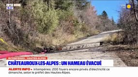 Châteauroux-les-Alpes: un hameau évacué