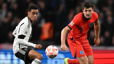 Harry Maguire lors d'Angleterre-Allemagne