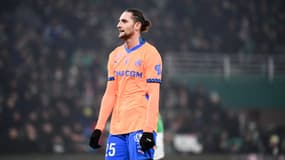Adrien Rabiot avec l'OM face à Saint-Etienne, le 3 décembre 2024.