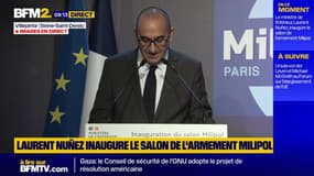"La France dispose de la 3ème filière de sécurité mondiale après les États-Unis et la Chine", expose le ministre de l'Intérieur Laurent Nuñez