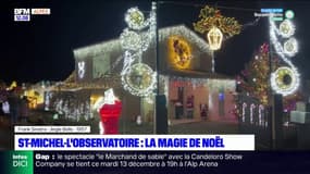 La passion de noël partagée à la maison illuminée de St-Michel-L'Observatoire  