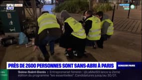 Paris: le nombre de sans-abri en baisse, 2600 personnes recensées