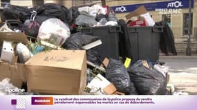 Poubelles qui débordent: pourquoi les éboueurs font-ils grève à Marseille ? 