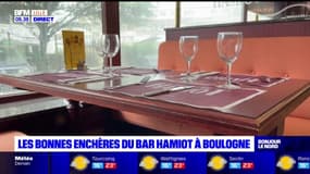 Boulogne-sur-Mer: 110.000 euros d'objets vendus aux enchères du bar Hamiot