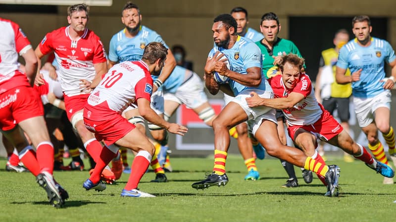 Pro D2: intouchable en finale contre Biarritz, Perpignan remonte en Top 14