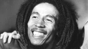 Le chanteur Bob Marley en 1976