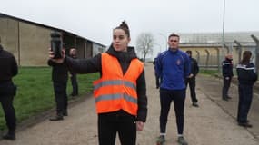 Entraînement pour le relais de la flamme olympique
