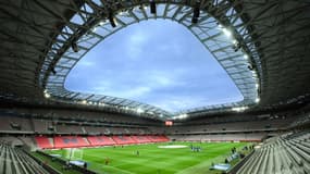 Le stade de l'Allianz Riviera, le 16 mai 2021 à Nice. 