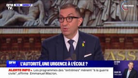 Jean Messiha, candidat "Reconquête" aux législatives: "L'école française est très hétérogène (…) Ce qu'il faut faire, c'est une politique ciblée"