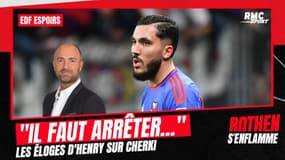 Equipe de France Espoirs : "C'est bon, il faut arrêter..." Dugarry ne comprend pas les éloges d'Henry sur Cherki