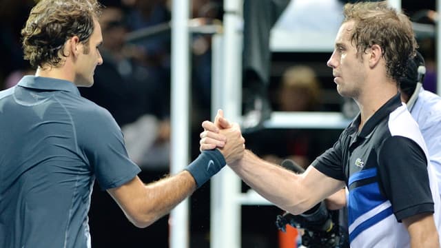 Roger Federer et Richard Gasquet