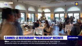 Cannes: le restaurant "Palm Beach" recrute