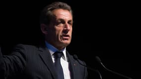 Nicolas Sarkozy en meeting, le 22 octobre.