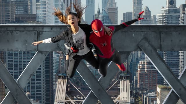 Zendaya et Tom Holland dans "Spider-Man No Way Home"