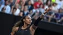 Serena Williams, le 28 janvier 2017, à Melbourne (Australie), lors de la finale de l'Open d'Australie. 