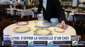 La vaisselle des grands chefs mise aux enchères à Lyon