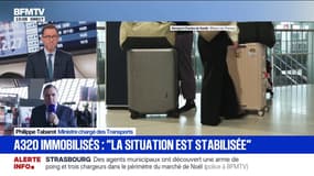 Airbus cloués au sol: "La situation est stabilisée", annonce Philippe Tabarot, ministre chargé des Transports