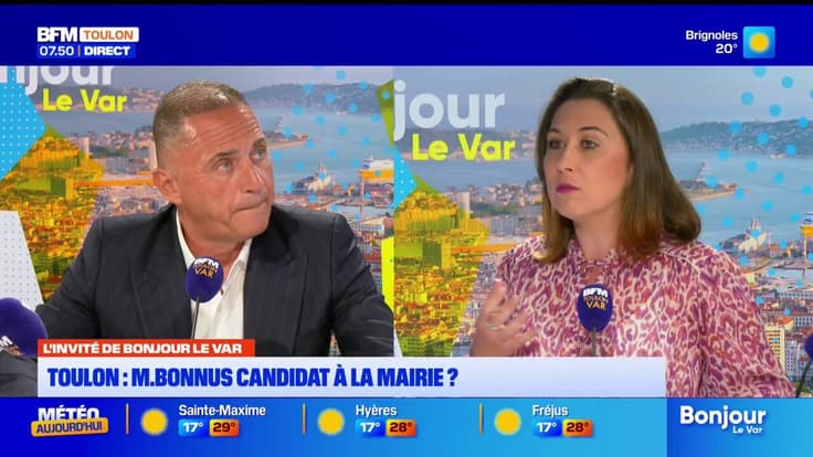 Michel Bonnus confirme sa candidature à la mairie de Toulon