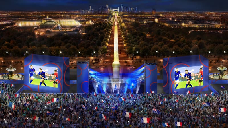 Coupe du monde 2023: la Concorde sera transformée en fan zone baptisée "Village rugby"