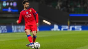 Warren Zaïre-Emery le 20 janvier 2026 avec le PSG