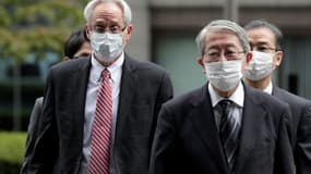 Greg Kelly, ancien directeur de Nissan Motor Co., à son arrivée à l'ouverture de son procés à Tokyo, au Japon, le 15 septembre 2020
