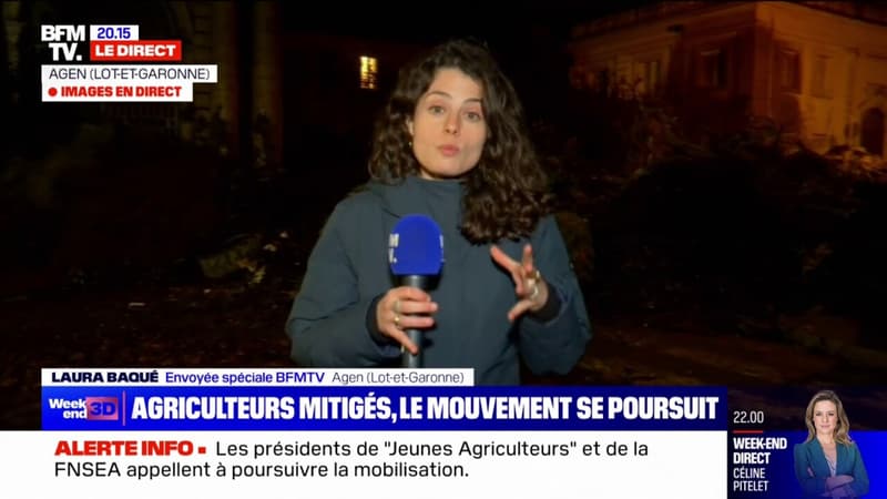 Annonces de Gabriel Attal: la mobilisation des agriculteurs va se poursuivre à Agen