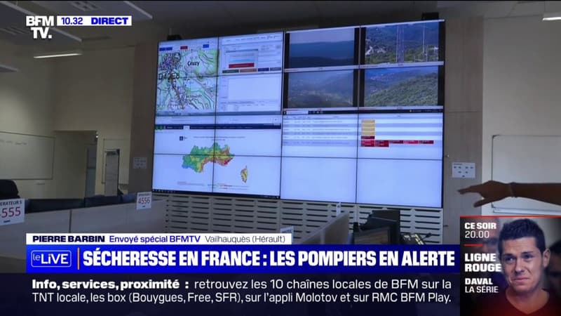 Risque d'incendie: dans l'Hérault, les pompiers sont en alerte