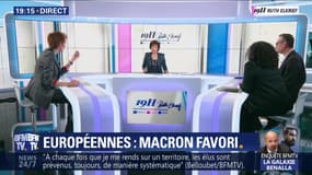 Européennes: Emmanuel Macron favori