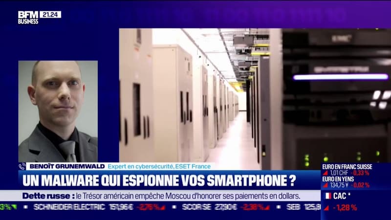 Un malware qui espionne votre smartphone ?