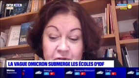 Covid: pour la secrétaire départementale SNUIPP-FSU des Hauts-de-Seine, "l'école n'est plus l'école en ce moment"