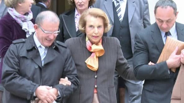 L'héritière de L'Oréal, Liliane Bettencourt.