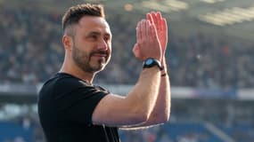 Roberto De Zerbi connaîtra son premier match sur le banc de l'OM en amical face à Nîmes, le 21 juillet. 