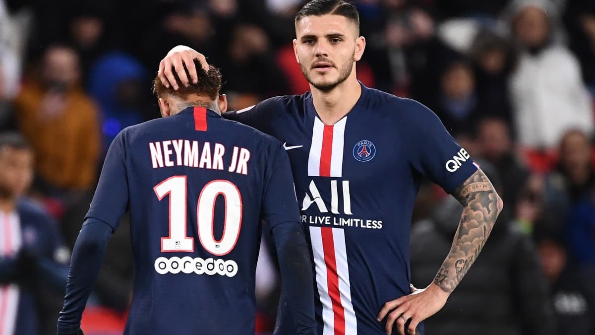 Mauro Icardi et Neymar vont porter le maillot bleu ce mercredi Mauro Icardi et Neymar vont porter le maillot bleu ce mercredi