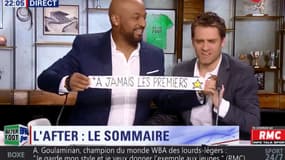 Toifilou Mapoulida et Jérôme Rothen