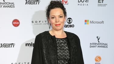Olivia Colman à New York en 2014
