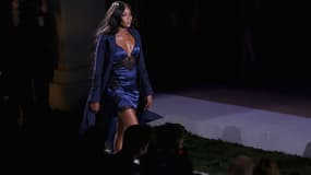 Naomi Campbell lors du défilé La Perla à New York le 9 février 2017