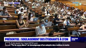 Lyon: les étudiants lyonnais soulagés du retour en présentiel