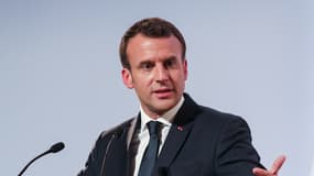 Emmanuel Macron, le 7 mars 2018.