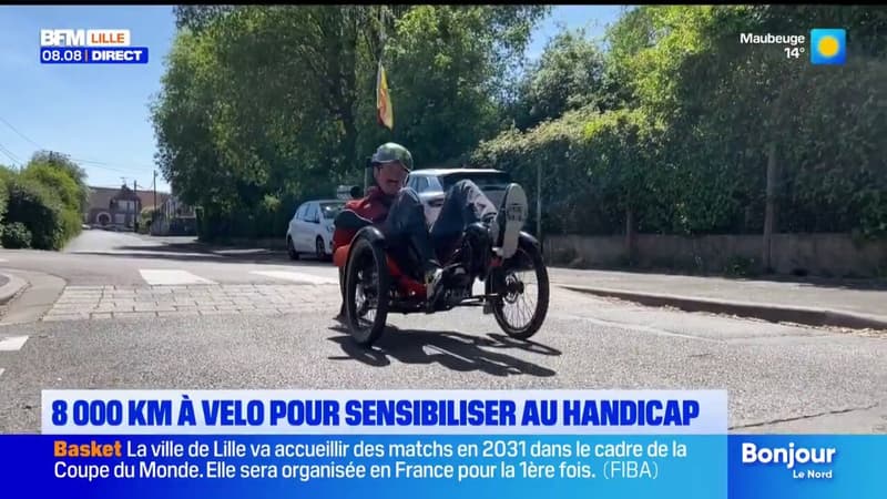 8 000 km à vélo pour sensibiliser au handicap