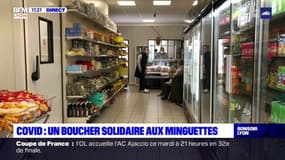 Covid : un boucher solidaire aux Minguettes à Vénissieux