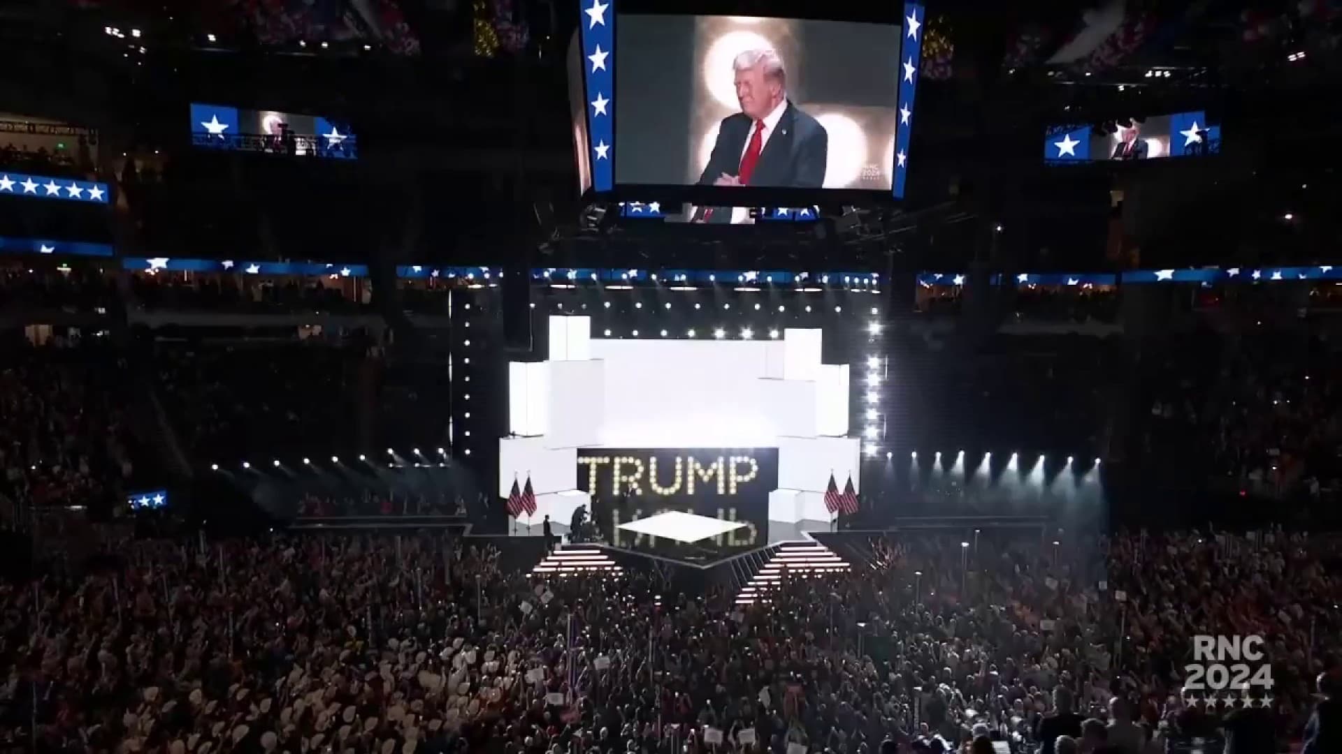 Donald Trump à la convention républicaine