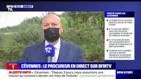 Le procureur de Nîmes sur l'appel lancé au suspect dans les Cévennes: "Nous espérons que nous pourrons nouer le dialogue avec lui si c'est encore possible"