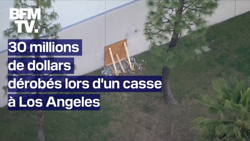 Des cambrioleurs très expérimentés dérobent 30 millions de dollars dans un casse à Los Angeles